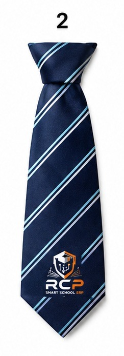 Customised digital print school tie